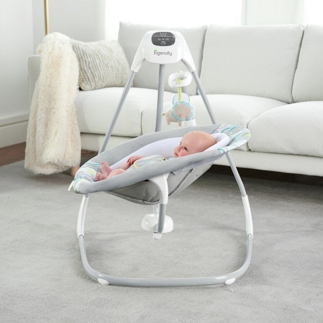 KIDS II INGENUITY LJULJAŠKA SIMPLECOMFORT CRADLING SWING - EVERSTO - Online Apoteka KIDS II INGENUITY LJULJAŠKA SIMPLECOMFORT CRADLING SWING - EVERSTO